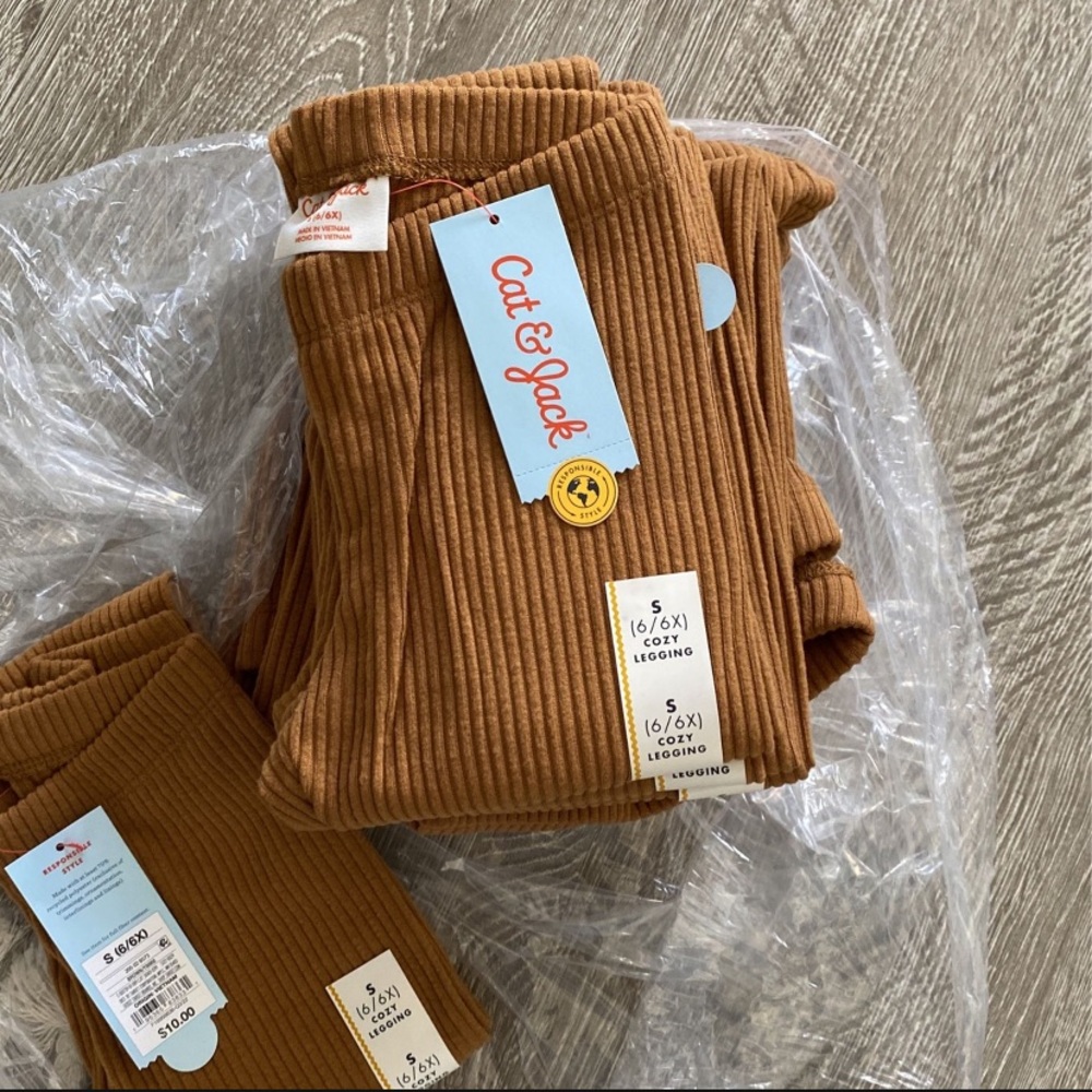 NWT Cat & Jack leggings - 2 PAIRS